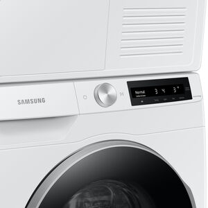 Samsung 24 in. 4.0 cu. ft. Smart Stackable Ventless Electric Dryer with Heat Pump, Sensor Dry & Sanitize Cycle - White, , hires