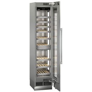 Liebherr 18 in. Built-in Wine Cabinet with Metal Racks, Dual Temperature Zones & 75 Bottle Capacity - Custom Panel Ready, , hires