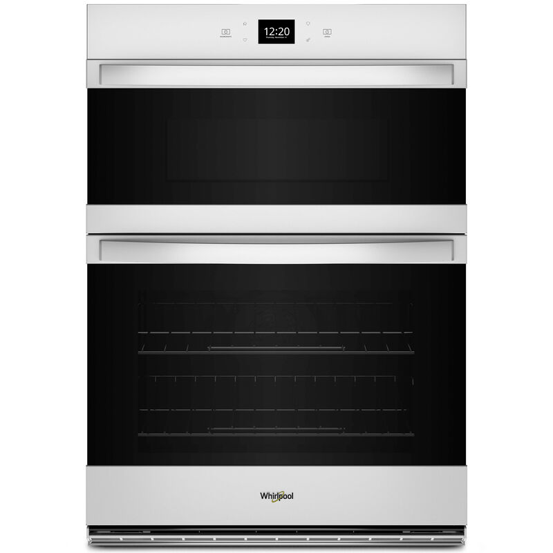 Whirlpool 27 in. 5.7 cu. ft. Smart Electric Microwave/Wall Oven Combo with Standard Convection & Sensor Cooking - White, , hires