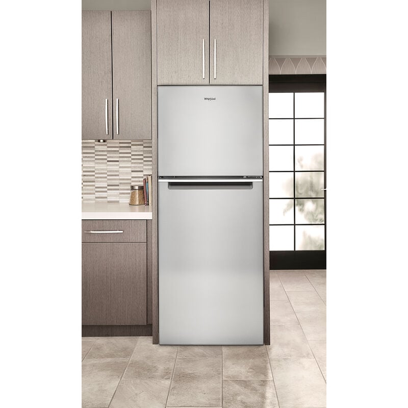 Whirlpool 24 in. 11.6 cu. ft. Counter Depth Top Freezer Refrigerator - Fingerprint Resistant Stainless, Fingerprint Resistant Stainless, hires