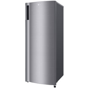 LG 21 in. 5.8 cu. ft. Compact Upright Freezer - Platinum Silver, , hires