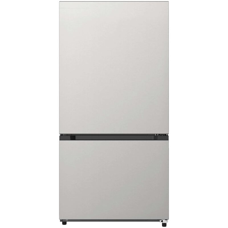 Sharp 33 in. 22.8 cu. ft. Counter Depth Garage-Ready Bottom Freezer Refrigerator with Ice Maker - Stainless Steel, , hires