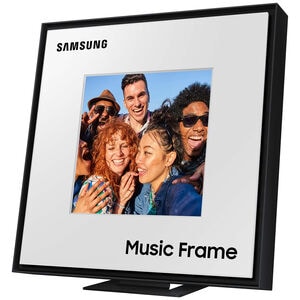 Samsung Music Frame Design Dolby ATMOS Wireless Smart Speaker - Black, , hires