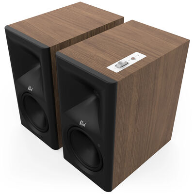 Klipsch The Sevens II Dolby Atmos 6.5" Powered Speakers (Pair) - Walnut | SEVENSIIWN