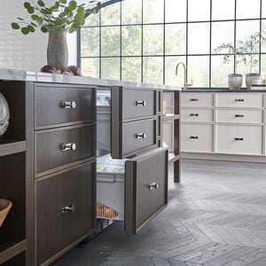 Monogram 24 in. 5 cu. ft. Double Refrigerator Drawers - Custom Panel Ready, , hires