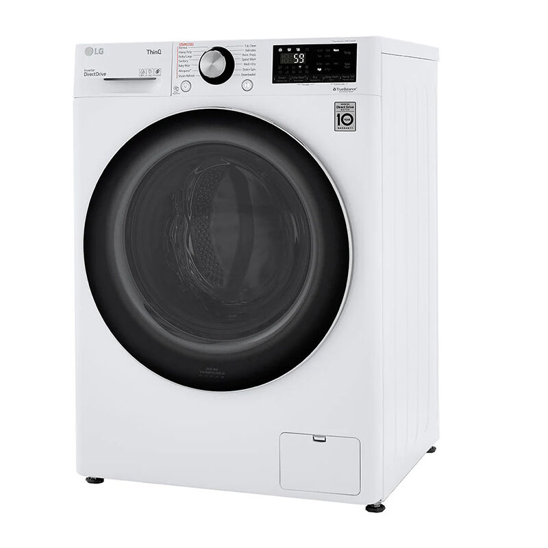 LG 24" Electric All-in-One Front Loading Combo with 2.4 Cu. Ft. Washer with 14 Wash Programs & 2.4 Cu. Ft. Dryer with 1 Dryer Program, Sensor Dry & Wrinkle Care - White, White, hires
