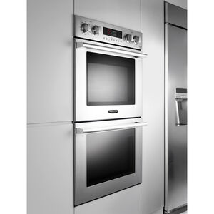 Signature Kitchen Suite 30 in. 9.4 cu. ft. Smart Front Control Electric Double Wall Oven with True European Convection - Stainless Steel, , hires