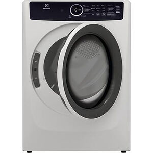 Electrolux 400 Series 27 in. 8.0 cu. ft. Stackable Gas Dryer with 7 Dryer Programs, 6 Dry Options, Sanitize Cycle & Wrinkle Care - White, White, hires