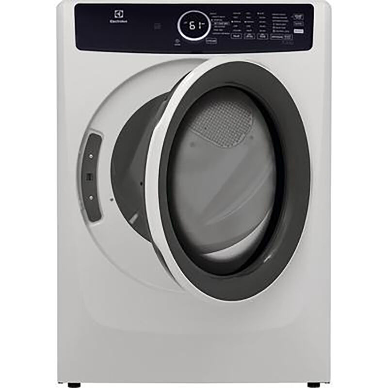 Electrolux 400 Series 27 in. 8.0 cu. ft. Stackable Gas Dryer with 7 Dryer Programs, 6 Dry Options, Sanitize Cycle & Wrinkle Care - White, White, hires