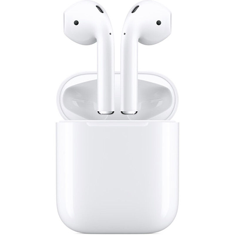 オーディオ機器 イヤフォン Apple AirPods In-Ear Wireless Headphones with Standard Charging Case (Gen  2) - White