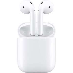 Apple AirPods In-Ear Wireless Headphones with Standard Charging Case (Gen 2) - White, , hires