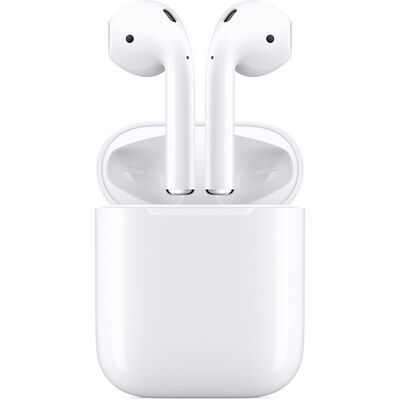 Apple AirPods In-Ear Wireless Headphones with Standard Charging Case (Gen 2) - White | MV7N2AM/A