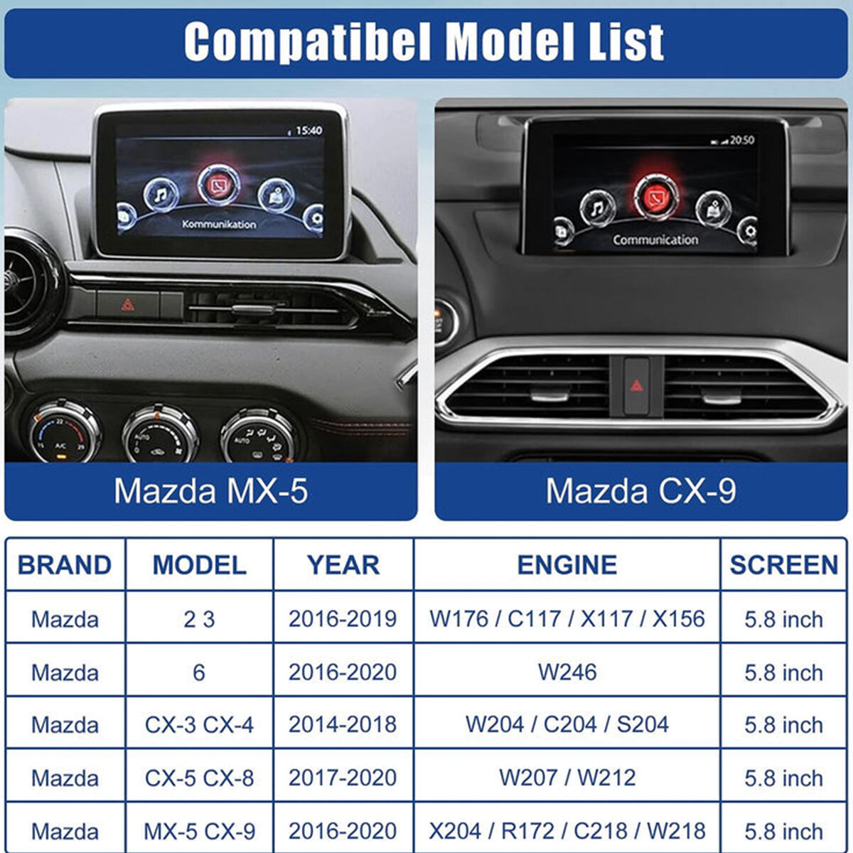 RDVFL Wired CarPlay/Android Auto for Mazda | P.C. Richard & Son