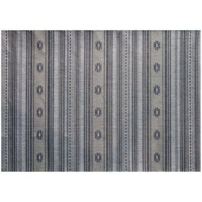 SimplyShade Silverton - Slate 5' x 7' Indoor/Outdoor Rug | RS-581-932-3