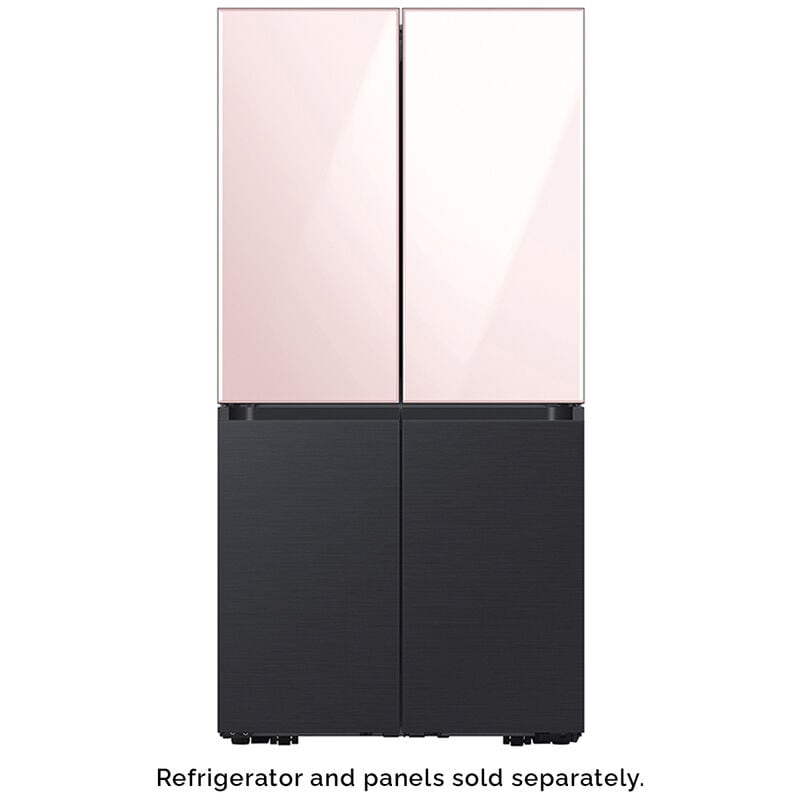 Samsung 4-Door Flex BESPOKE Refrigerator Bottom Panel - Matte Black Steel, , hires