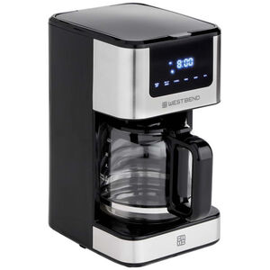 Westbend 12-Cup Touchscreen Hot & Iced Coffee Maker - Stainless Steel, , hires