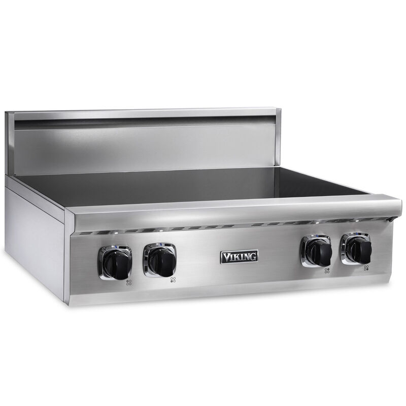 Viking 5 Series 30 in. 4-Burner Induction Rangetop with Simmer Burner & Power Burner - Stainless Steel, , hires