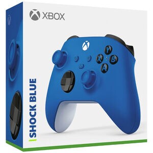 Xbox - Wireless Controller for Xbox Series X, Xbox Series S, and Xbox One - Shock Blue, Shock Blue, hires