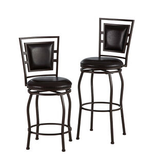 Tifton Adjustable Height & Swivel 3-Piece Stool Set, , hires
