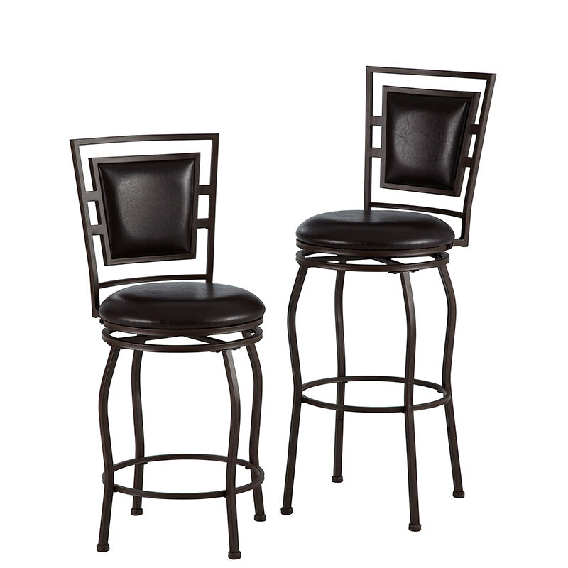 Tifton Adjustable Height & Swivel 3-Piece Stool Set, , hires