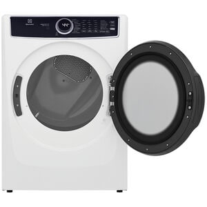 Electrolux 500 Series 27 in. 8.0 cu. ft. Stackable Gas Dryer with 10 Dryer Programs, 7 Dry Options, Sanitize Cycle & Wrinkle Care - White, White, hires