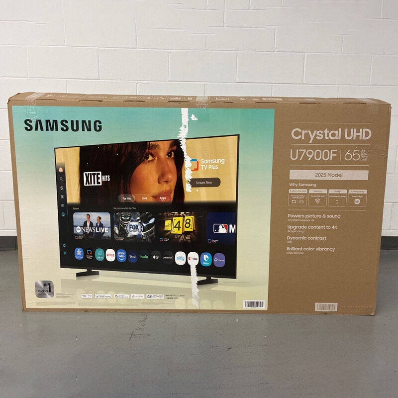 Samsung - 65" U7900F LED 4K UHD Smart Tizen TV (Open Box Good Condition), , hires