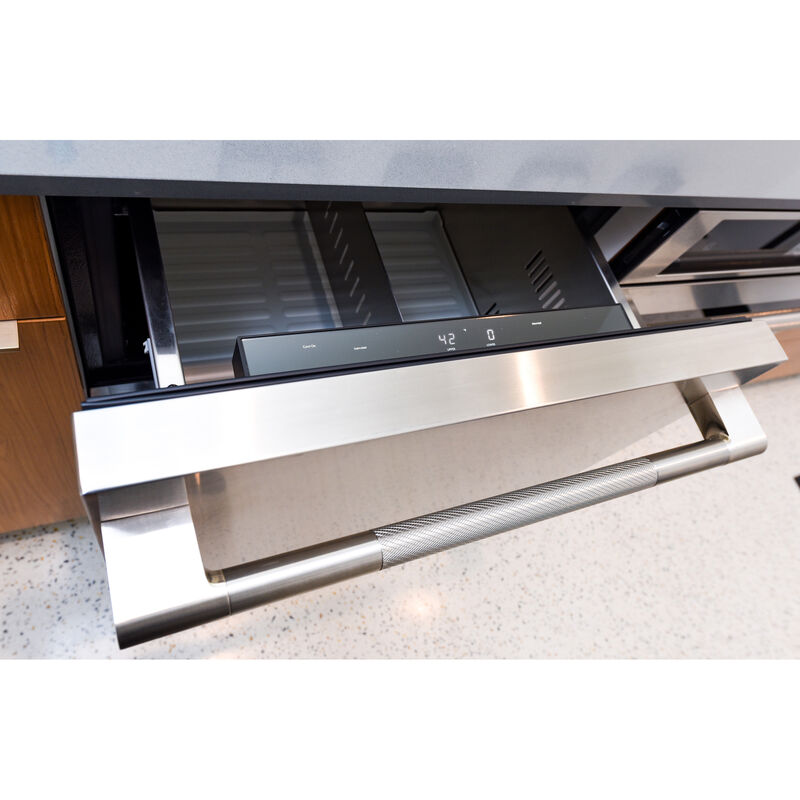 JennAir Rise 24 in. 4.7 cu. ft. Double Refrigerator & Freezer Drawer - Stainless Steel, , hires