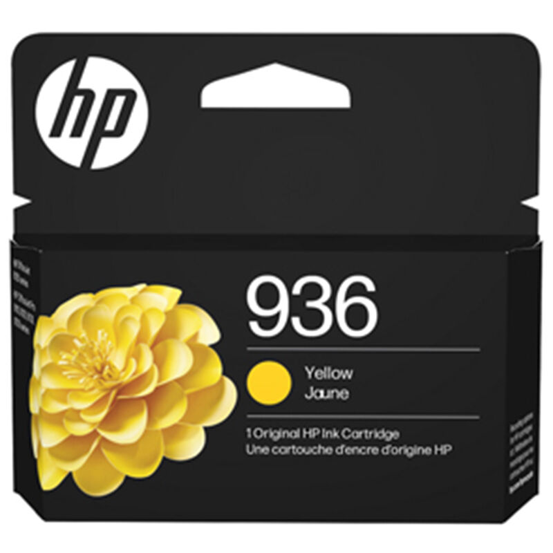 HP 936 Yellow Ink Cartridge, , hires