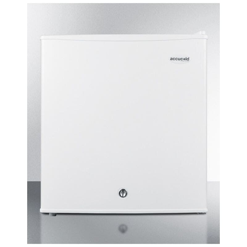 Summit 18 in. 1.7 cu. ft. Mini Fridge with Freezer Compartment - White, , hires