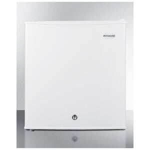 Summit 18 in. 1.7 cu. ft. Mini Fridge with Freezer Compartment - White, , hires