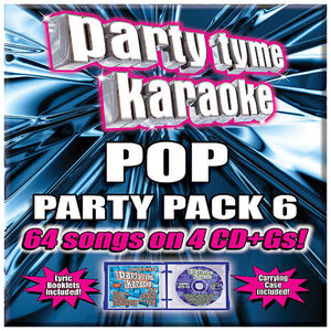 Party Tyme Karaoke POP PARTY PACK 6, , hires