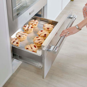 Thermador 30 in. Storage Drawer for Wall Oven - Stainless Steel, , hires
