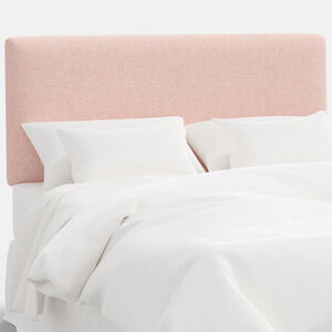 Skyline Furniture Zuma Fabric Twin Size Headboard - Rosequartz, Rose, hires