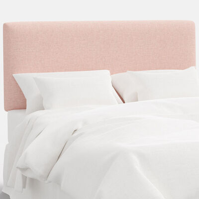 Skyline Furniture Zuma Fabric Twin Size Headboard - Rosequartz | 750TZMRSQ