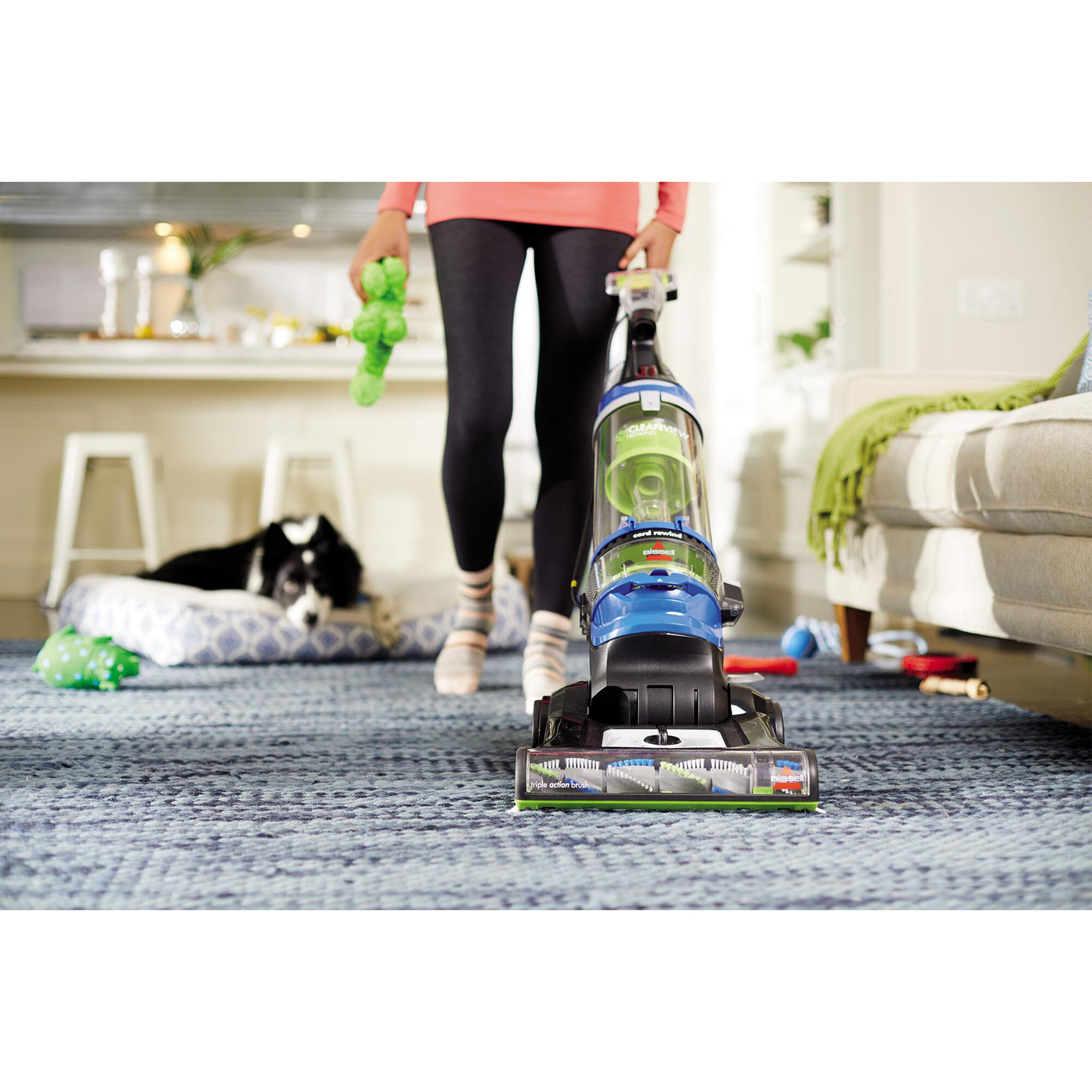 Light-Weight Bagless Pet Upright Vacuum 
