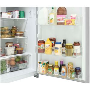 Frigidaire 30 in. 21.6 cu. ft. Garage-Ready Top Freezer Refrigerator - Fingerprint Resistant Stainless Steel Look, , hires