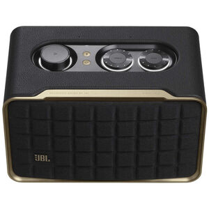 JBL Authentics 200 Smart Home Speaker with Wi-Fi, Bluetooth & Voice Assistants with Retro Design - Black, , hires