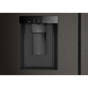 Whirlpool 36 in. 28.9 cu. ft. 4-Door French Door Refrigerator with Ice & Water Dispenser - Black Stainless Steel with PrintShield Finish, Black Stainless Steel with PrintShield Finish, hires