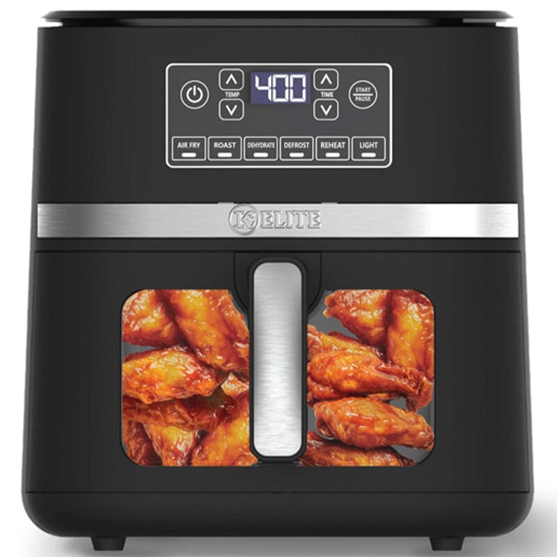 Kitchen Elite 5QT Air Fryer - Black, , hires