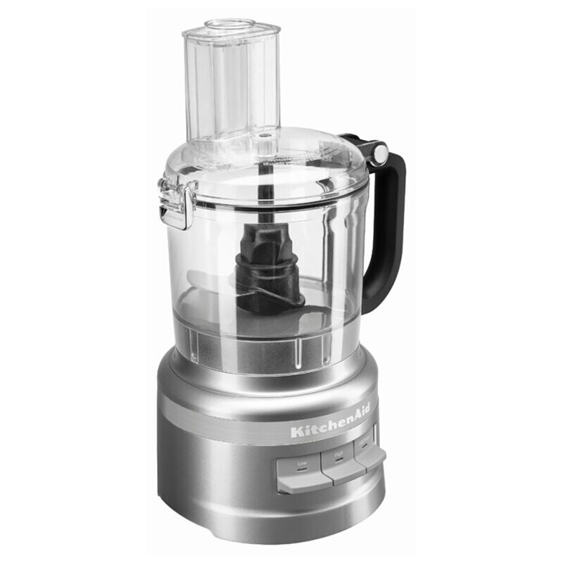 KitchenAid 7-Cup Easy Store Food Processor - Contour Silver, , hires