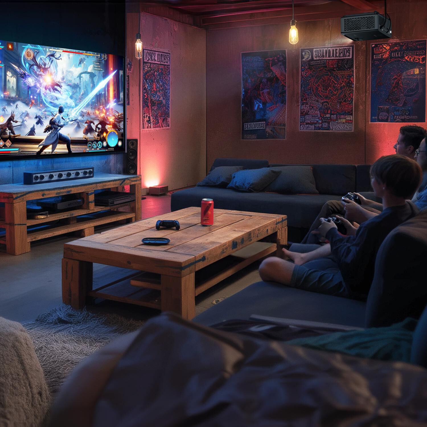 Optoma Short Throw Full HD Laser Projector - Black | P.C. Richard