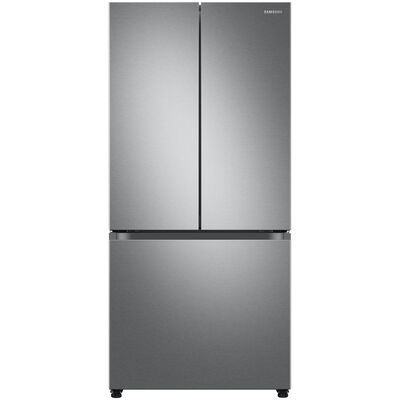 Samsung 33 in. 24.5 cu. ft. Smart French Door Refrigerator - Stainless Steel | RF25C5151SR