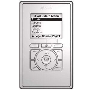 Niles Audio Solo-6 MD 6 Source Weather Resistant Master Keypad with Built in Plasma/LCD Proof IR Sensor - White, , hires