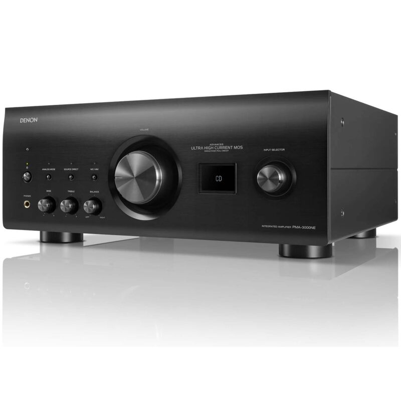Denon 2 Ch. Integrated Amplifier with MM/MC Phono Stage - Black, , hires