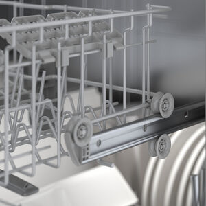 Bosch 100 Series 24 in. Front Control Smart Dishwasher with 50 dBa Sound Level, PureDry & Pocket - White, , hires