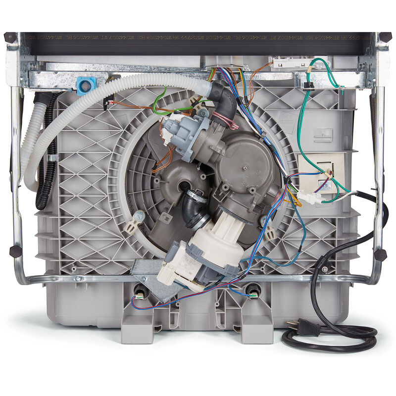 Whirlpool 24 in. Front Control Dishwasher with 59 dBa Sound Level & Pocket - White, White, hires