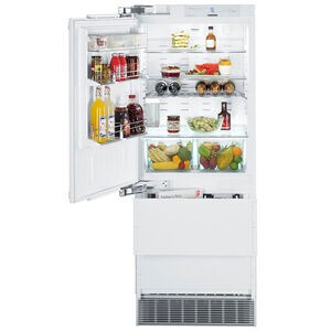 Liebherr 30 in. 14.1 cu. ft. Built-In Counter Depth Bottom Freezer Refrigerator with Ice Maker - Custom Panel Ready, , hires