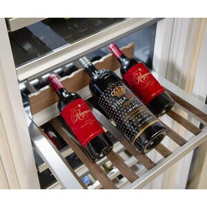 Thermador Freedom Collection 24 in. Built-in Smart Wine Cooler with Wood Racks, Multi-Temperature Zones & 92 Bottle Capacity - Custom Panel Ready, , hires
