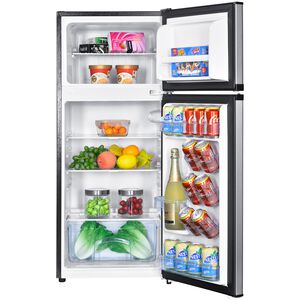 Avanti 19 in. 4.5 cu. ft. Mini Fridge with Top Freezer - Stainless Steel, , hires