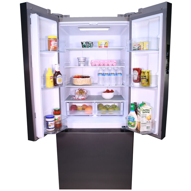 Avanti 30 in. 17.5 cu. ft. Counter Depth French Door Refrigerator - Stainless Steel, , hires
